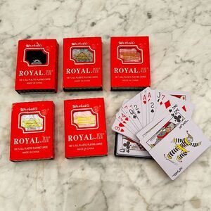 New 5 boxes of play cards for home office